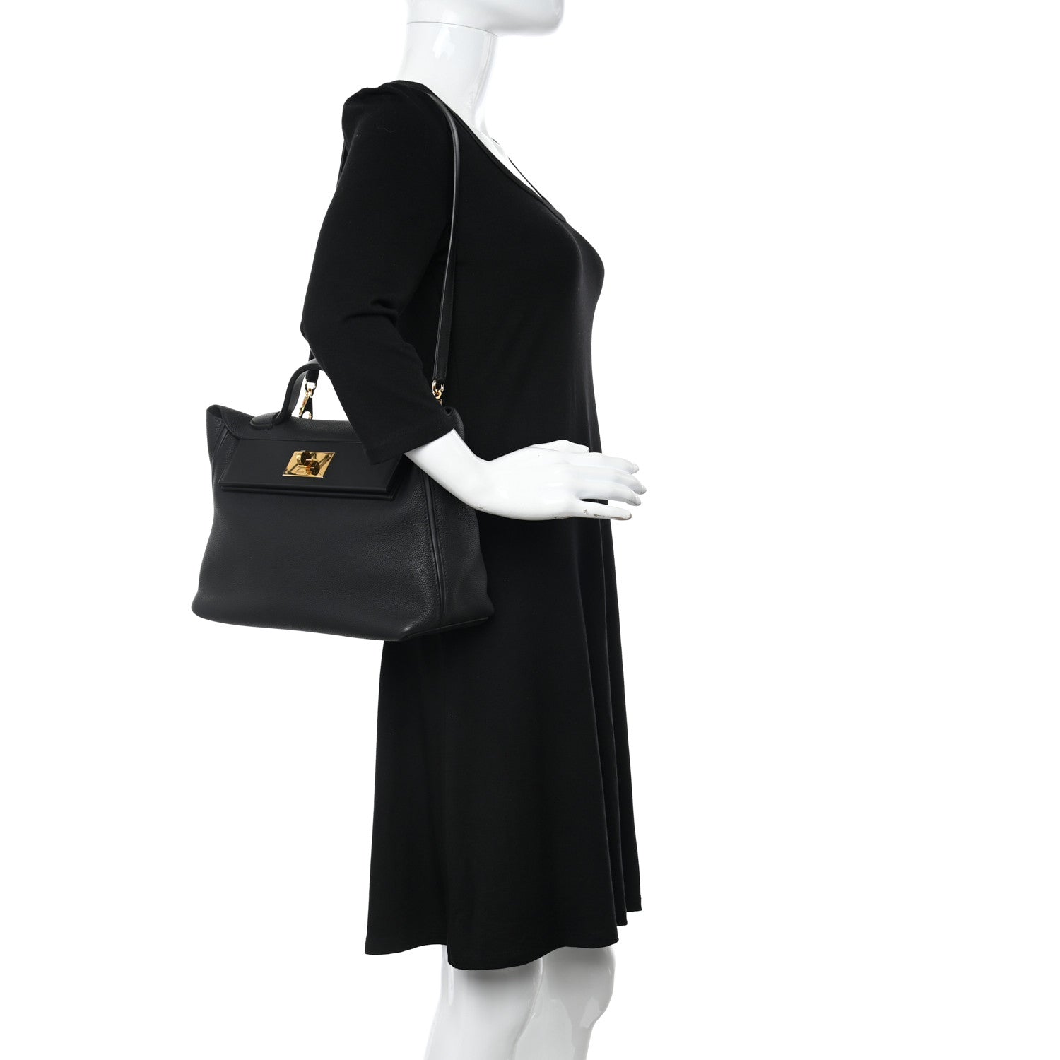 Hermes Taurillon Maurice Swift 24/24 29 Black 2 of 12