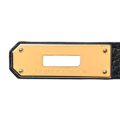 Hermes Togo Kelly Retourne 32 Black 12 of 35