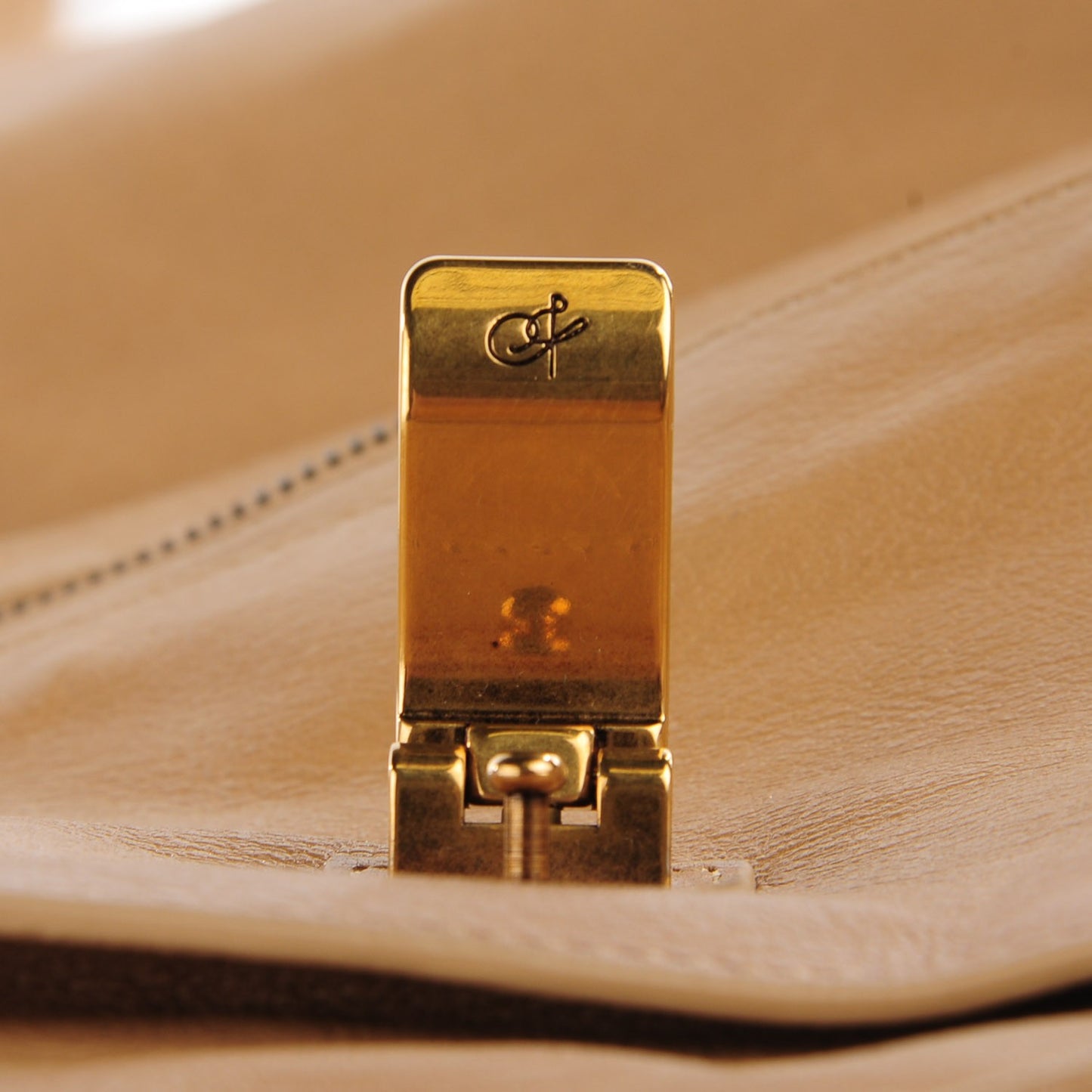 Lambskin PS1 Large Satchel Sahara