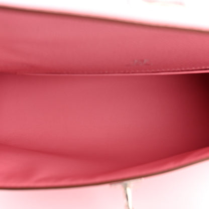 Hermes Epsom Kelly Pochette Clutch Rose Confetti 5 of 8