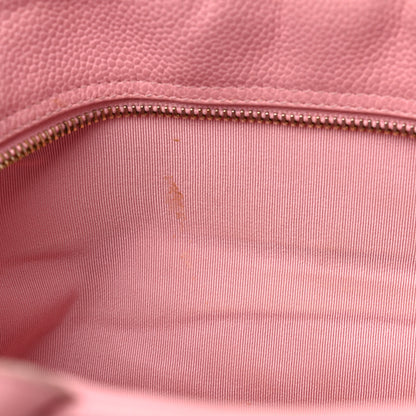 Chanel Caviar Quilted Small Bowler Pink 12 of 16