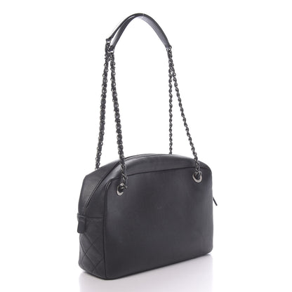 Chanel Caviar Quilted Large Coco Camera Case Black 3 of 12