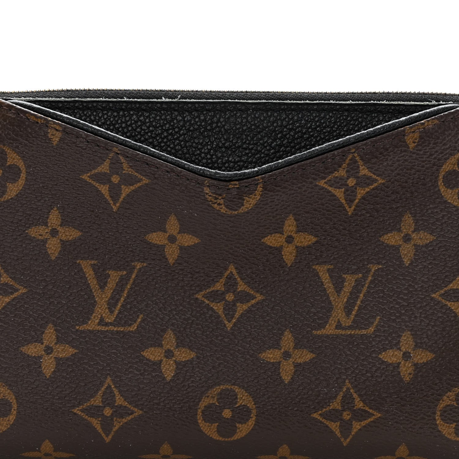 Louis Vuitton Monogram Pallas Clutch Black 8 of 15