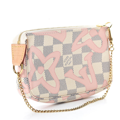 Louis Vuitton Damier Azur Tahitienne Mini Pochette Accessories 3 of 7