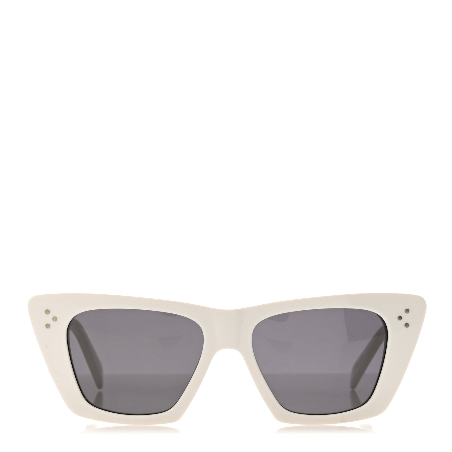 Acetate Cat Eye Sunglasses CL40187I White