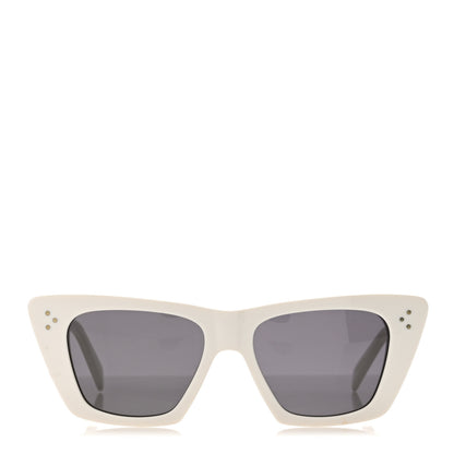 Celine Acetate Cat Eye Sunglasses CL40187I White 2 of 7