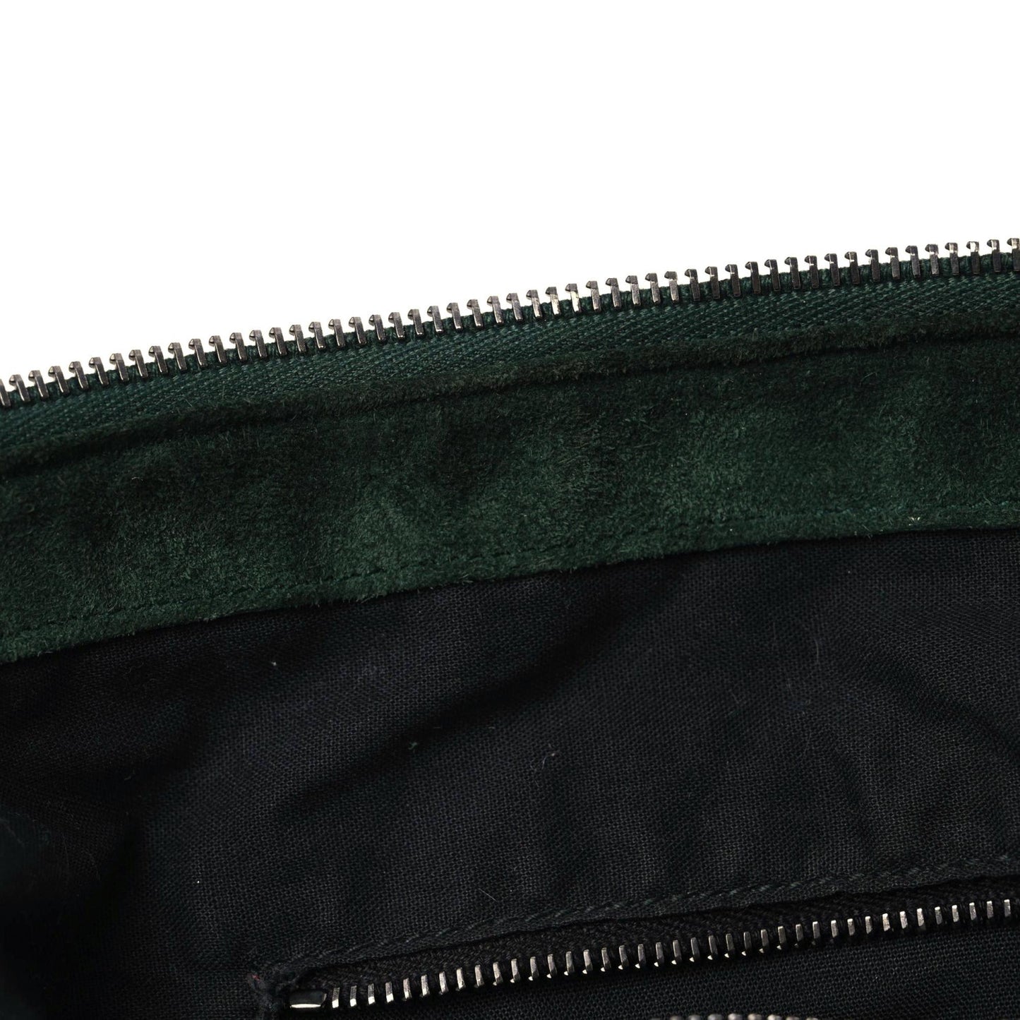 Baby Daim Suede Classic Hardware Work Fonce