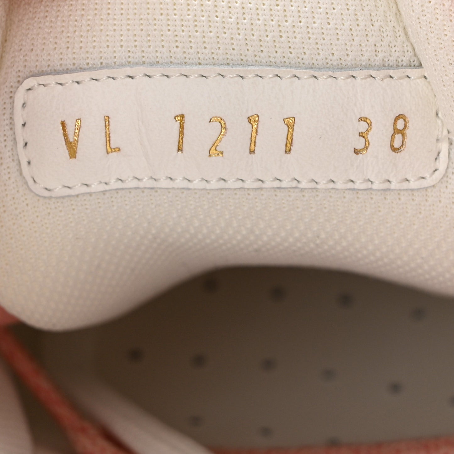 Denim Monogram Squad Sneakers 38 Pink
