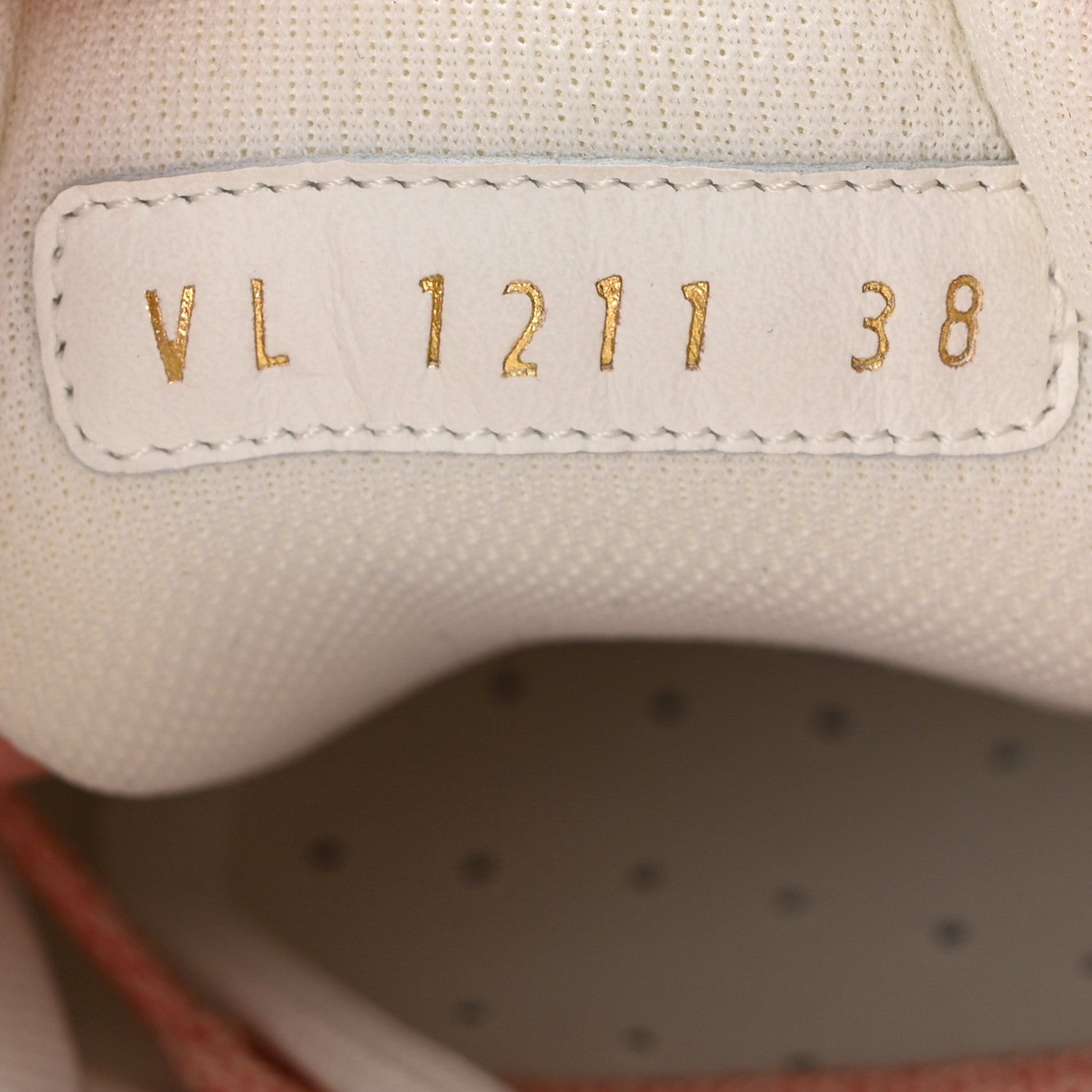 Louis Vuitton Denim Monogram Squad Sneakers 38 Pink 9 of 9