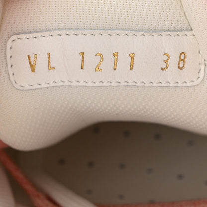 Louis Vuitton Denim Monogram Squad Sneakers 38 Pink 9 of 9