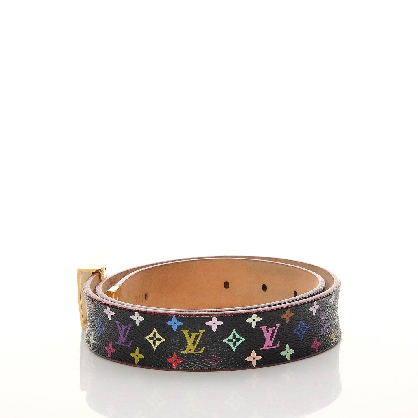 Monogram Multicolor Ceinture Belt 70 28 Black