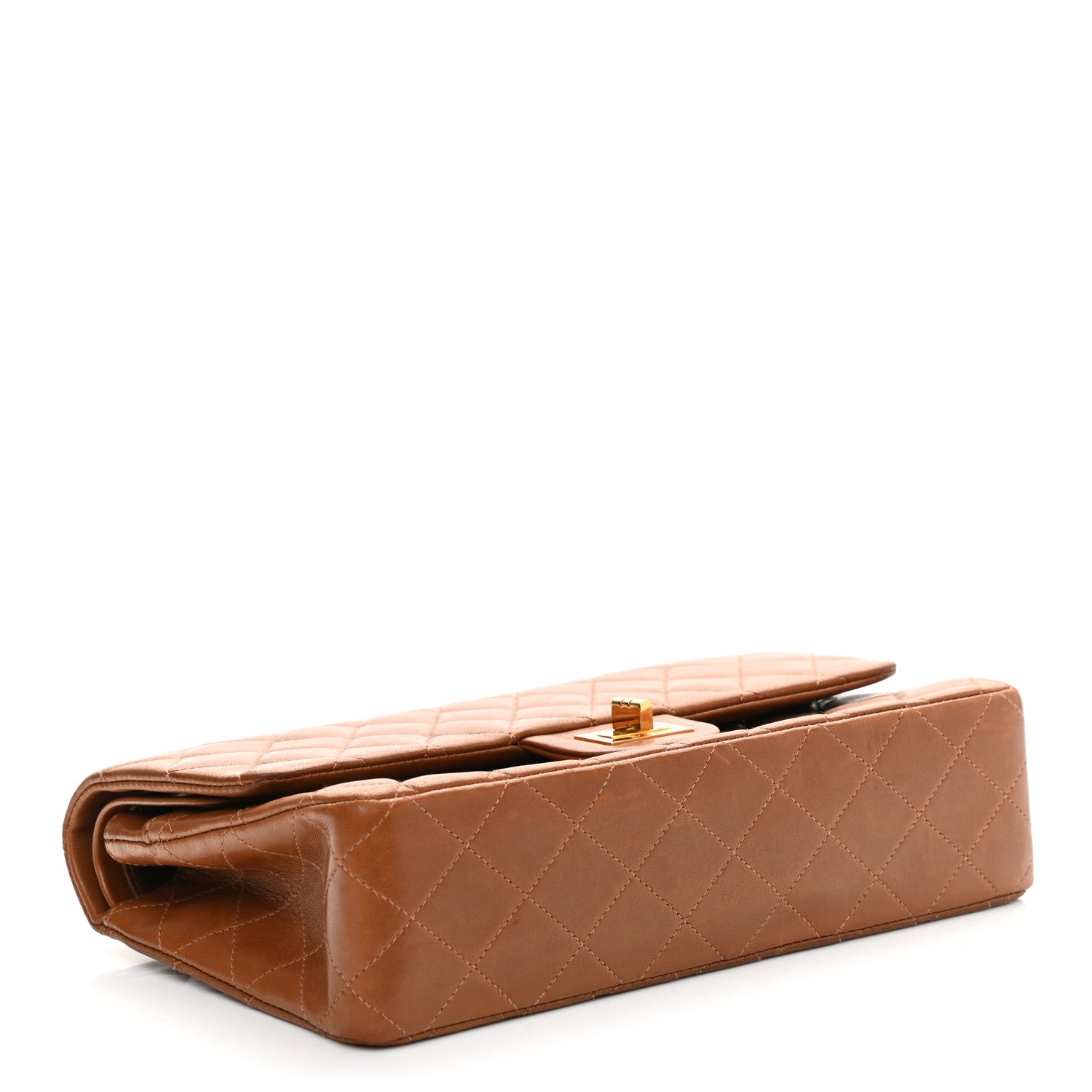 Chanel Lambskin Quilted 2.55 Reissue 225 Flap Brown 4 of 11
