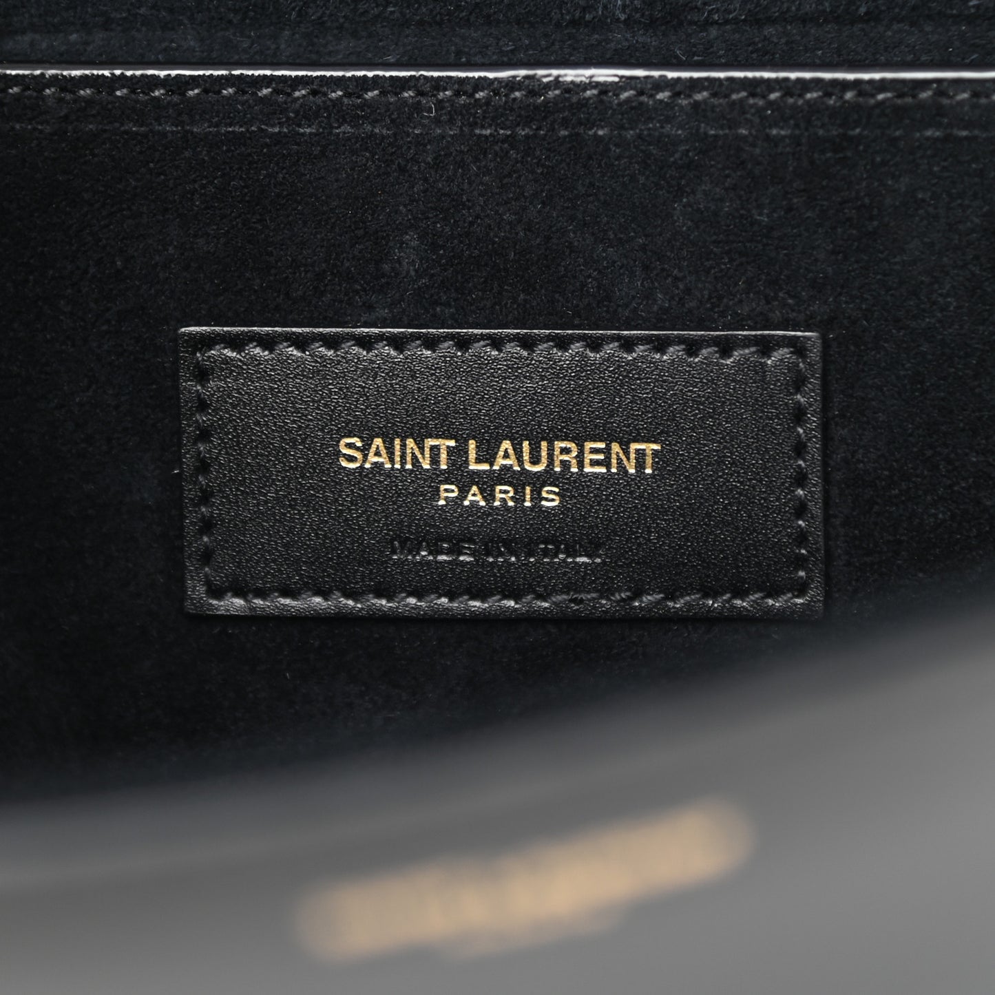 Smooth Calfskin Shoulder Bag Black