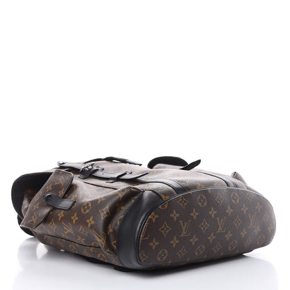 Louis Vuitton Monogram Macassar Christopher PM Backpack 4 of 15