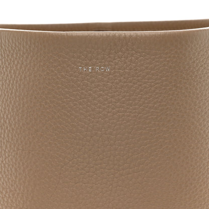 The Row Grained Calfskin Medium N/S Park Tote Dark Taupe 7 of 9
