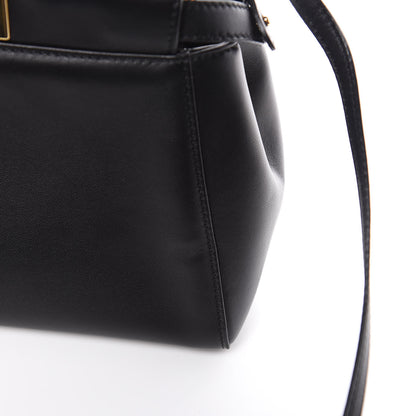 Fendi Nappa Mini Peekaboo Iconic Satchel Black 11 of 11