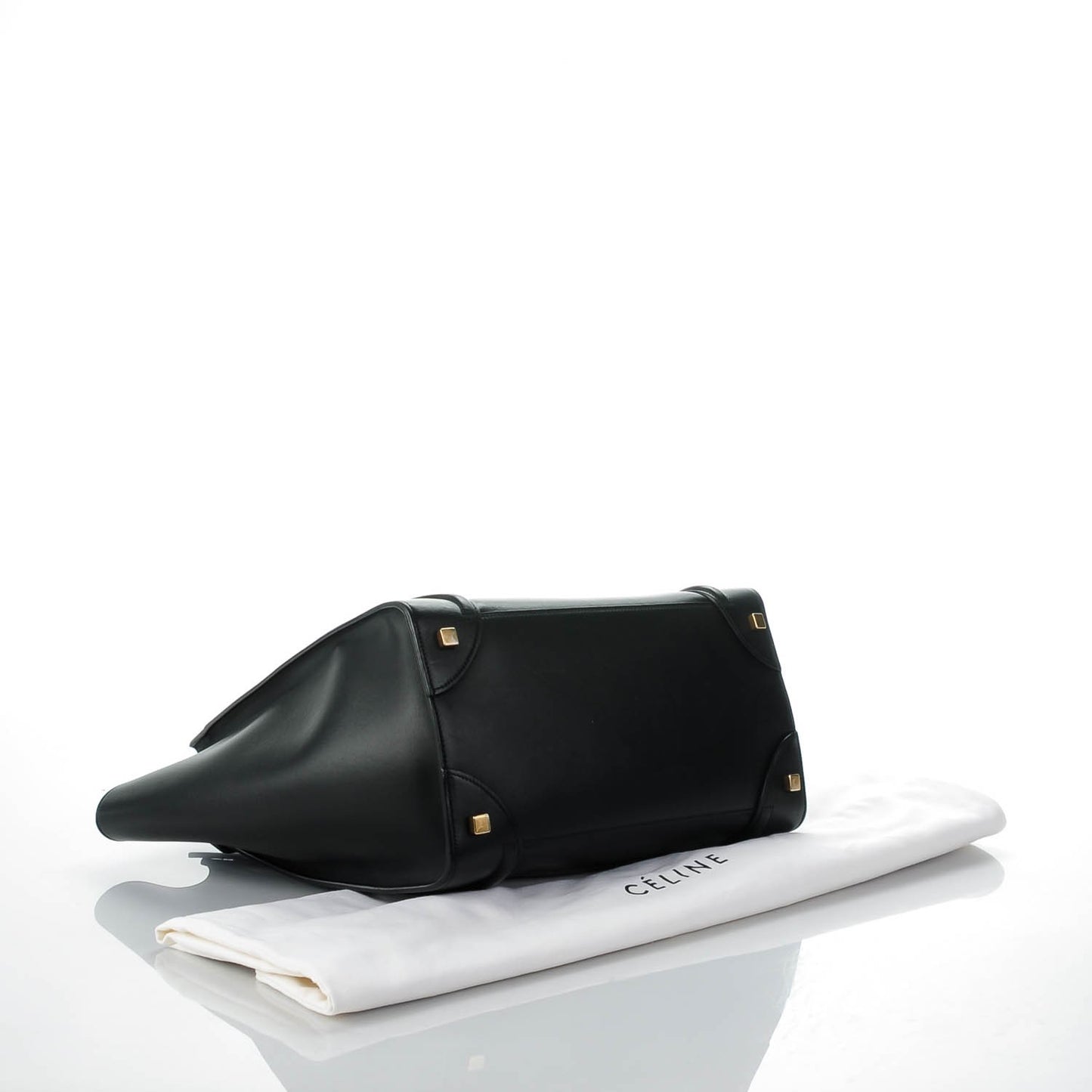 Smooth Calfskin Mini Luggage Black