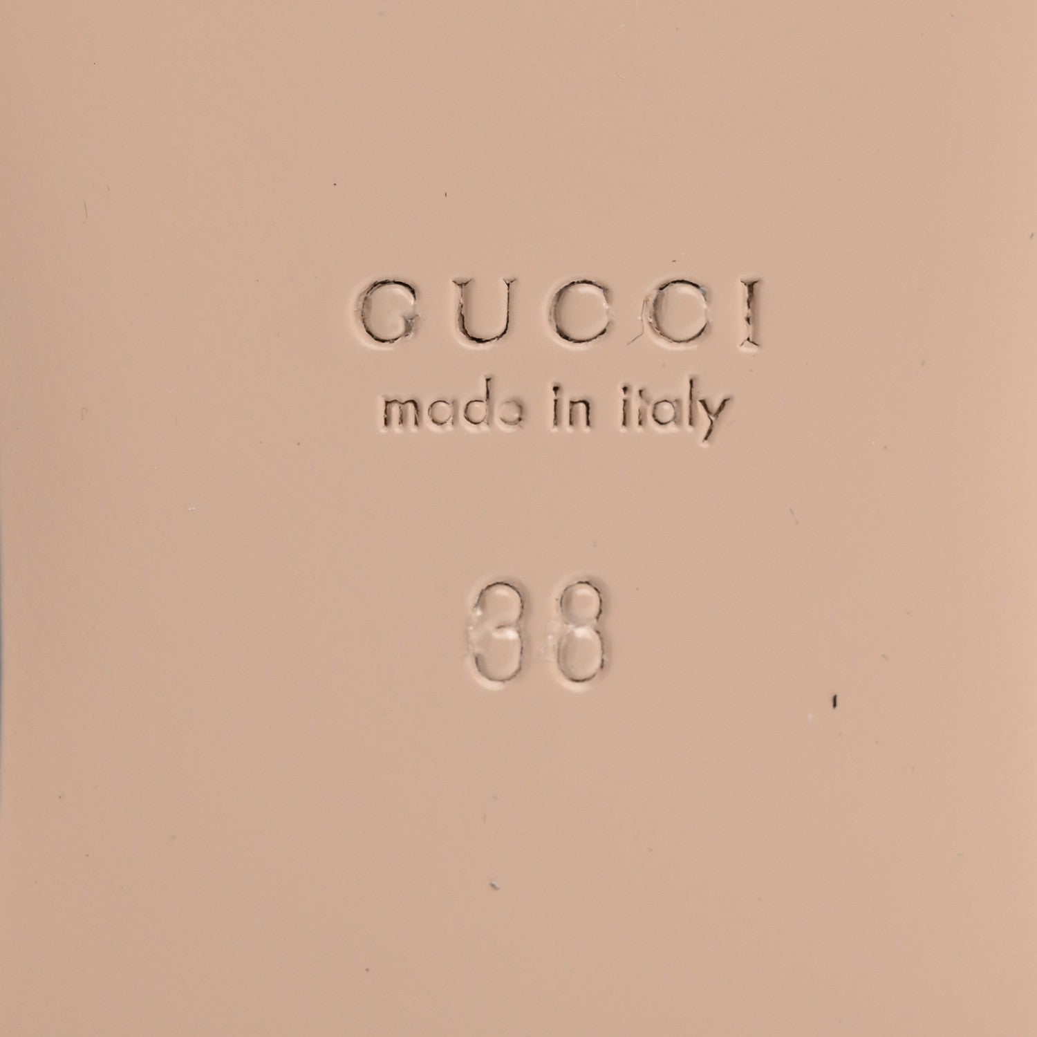 Gucci Canvas Vintage Charlotte Web Princetown Slippers 38 Sand Cuir 8 of 10