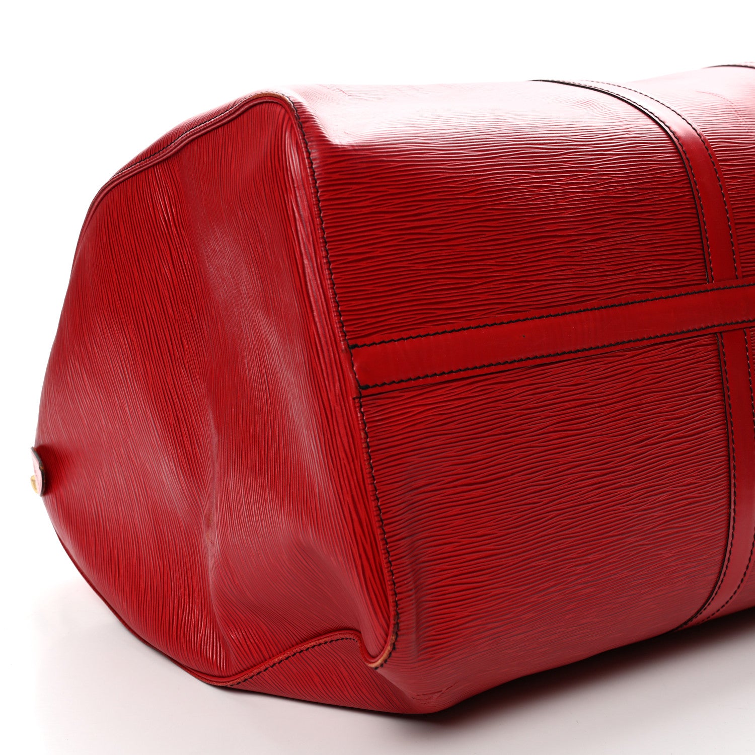 Louis Vuitton Epi Keepall 60 Castillan Red 10 of 13
