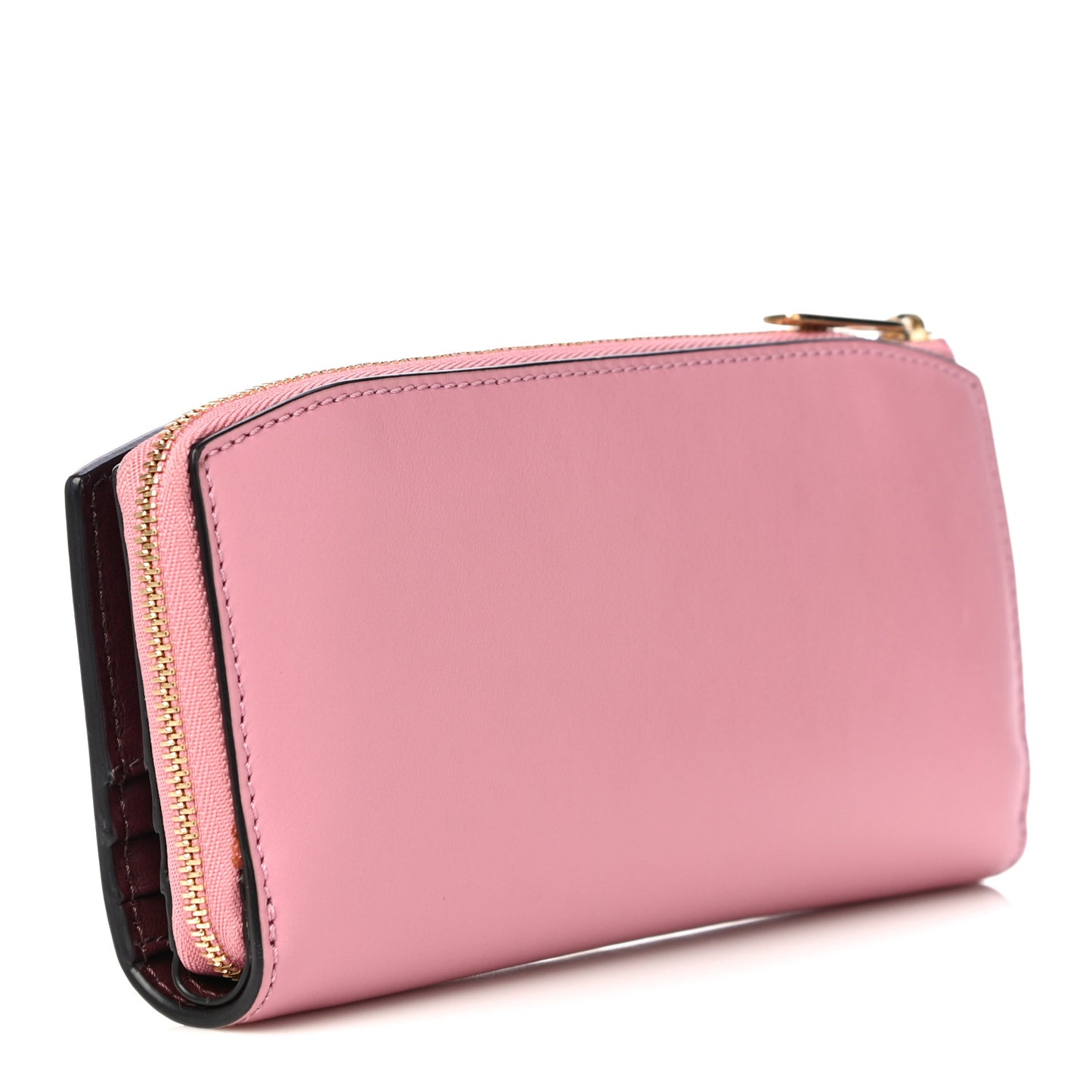 Calfskin Alvington Continental Wallet Pale Orchid