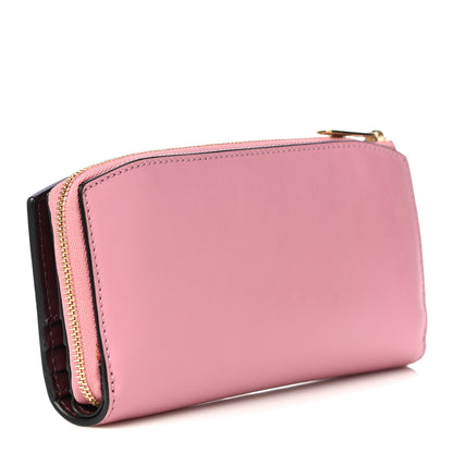 Burberry Calfskin Alvington Continental Wallet Pale Orchid 3 of 11