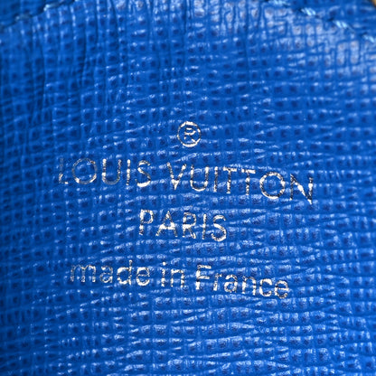 Louis Vuitton Monogram 2019 Christmas Animation Round Coin Purse Blue 5 of 5