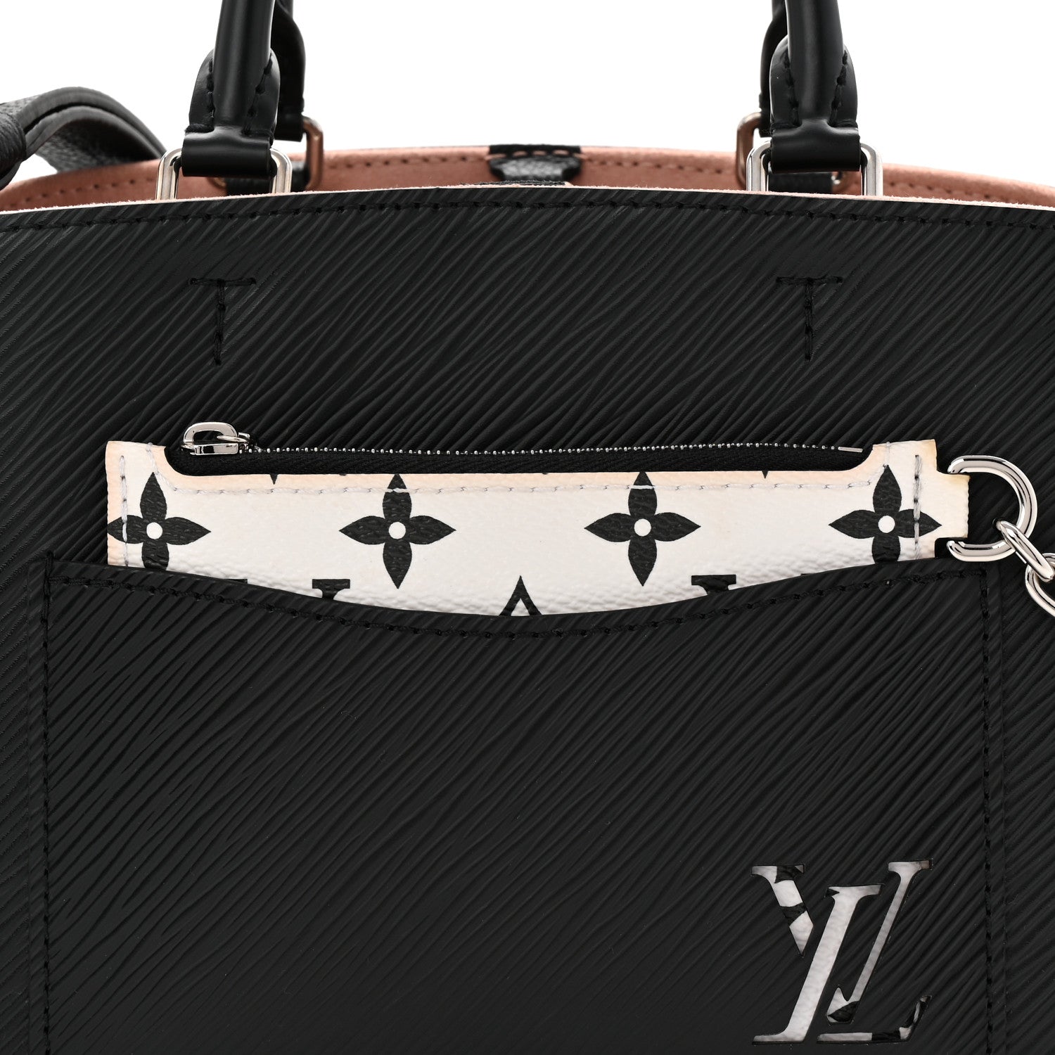 Louis Vuitton Epi Marelle Tote BB Black 7 of 10