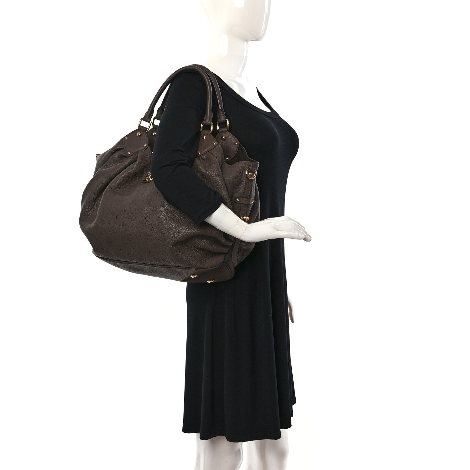 Louis Vuitton Mahina L Gris Perle 2 of 8