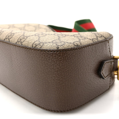 Gucci GG Supreme Monogram Web Neo Vintage Shoulder Bag Beige New Acero Crop 10 of 10