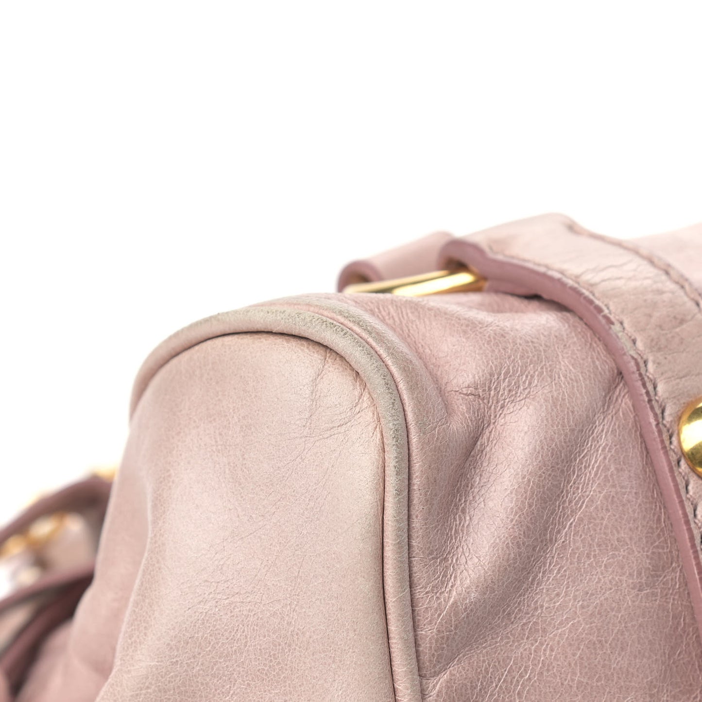 Vitello Lux Mini Bow Bag Cipria