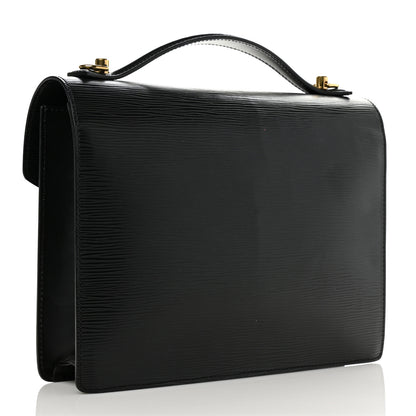 Louis Vuitton Epi Monceau Black 2 of 7