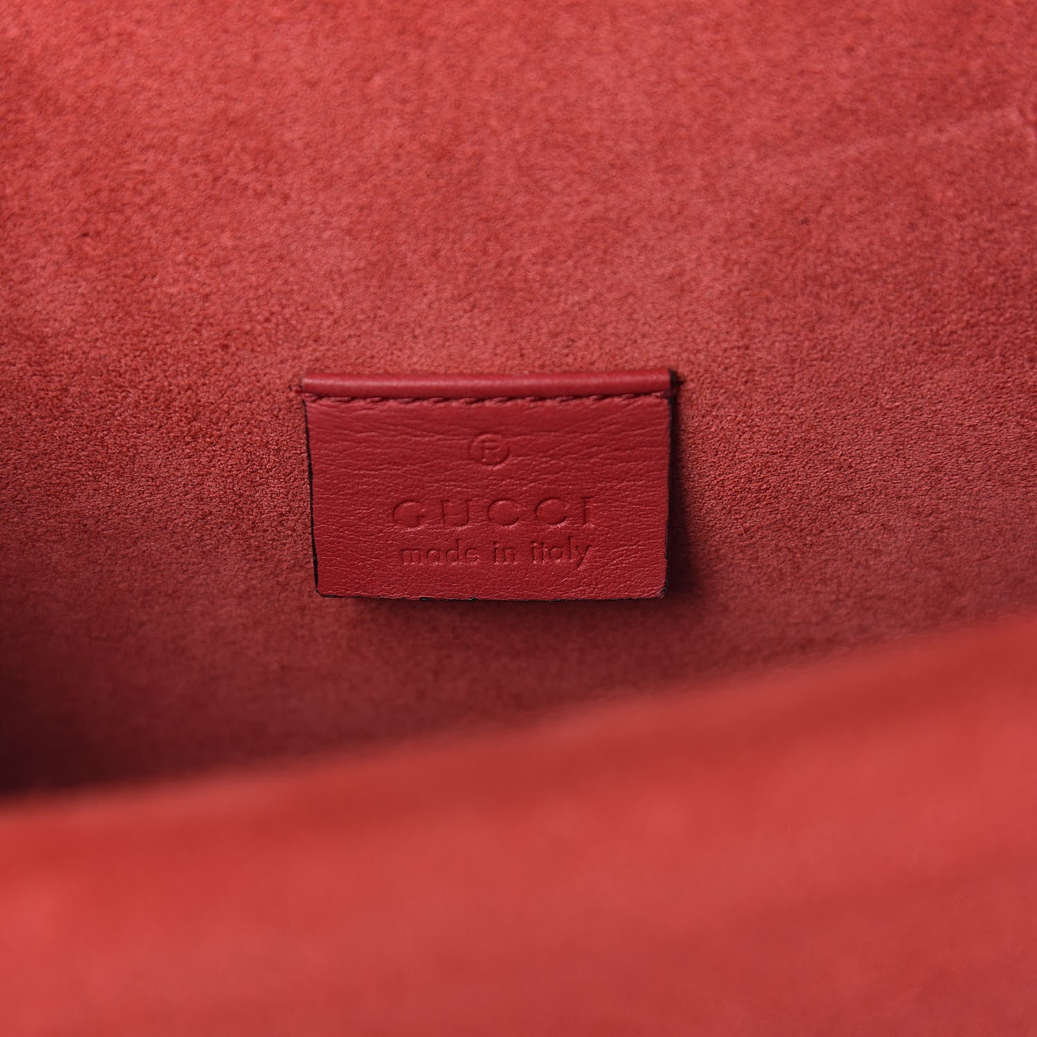 Gucci GG Supreme Monogram Mini Dionysus Shoulder Bag Hibiscus Red 6 of 10