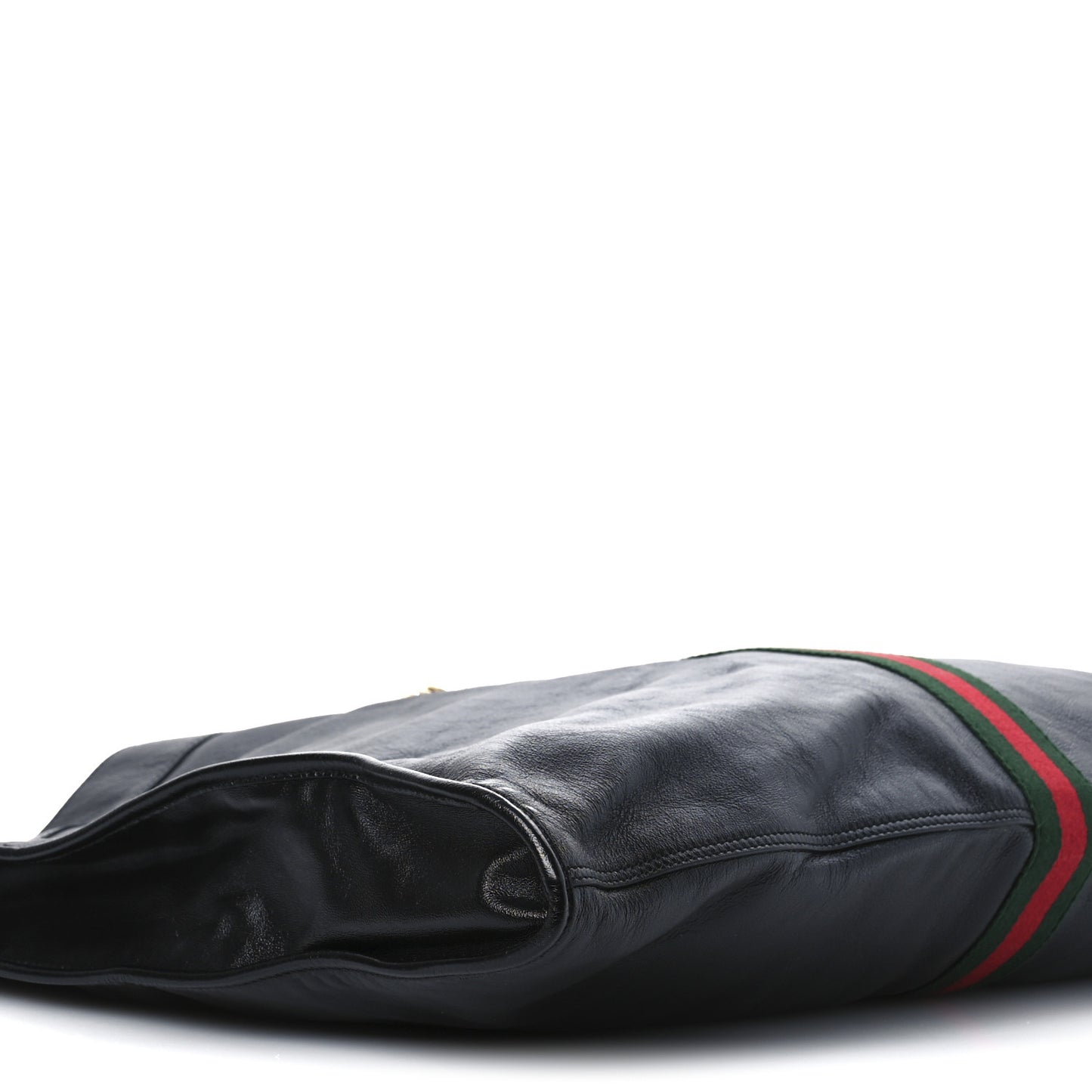 Calfskin Maxi Rajah Chain Tote Black