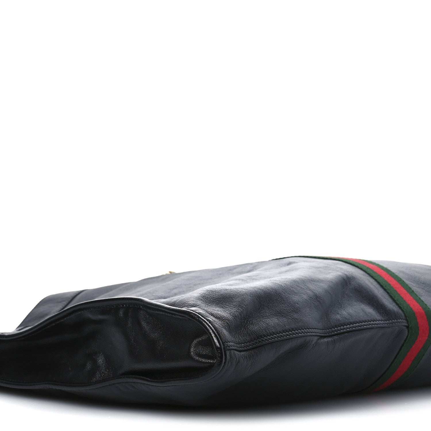 Gucci Calfskin Maxi Rajah Chain Tote Black 10 of 14