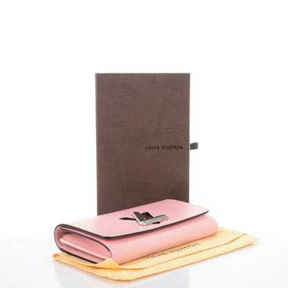 Louis Vuitton Epi Twist Wallet Rose Ballerine 4 of 7
