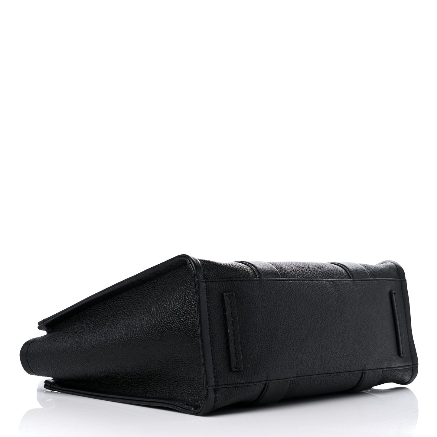 Grained Calfskin Large The Tote Bag Black