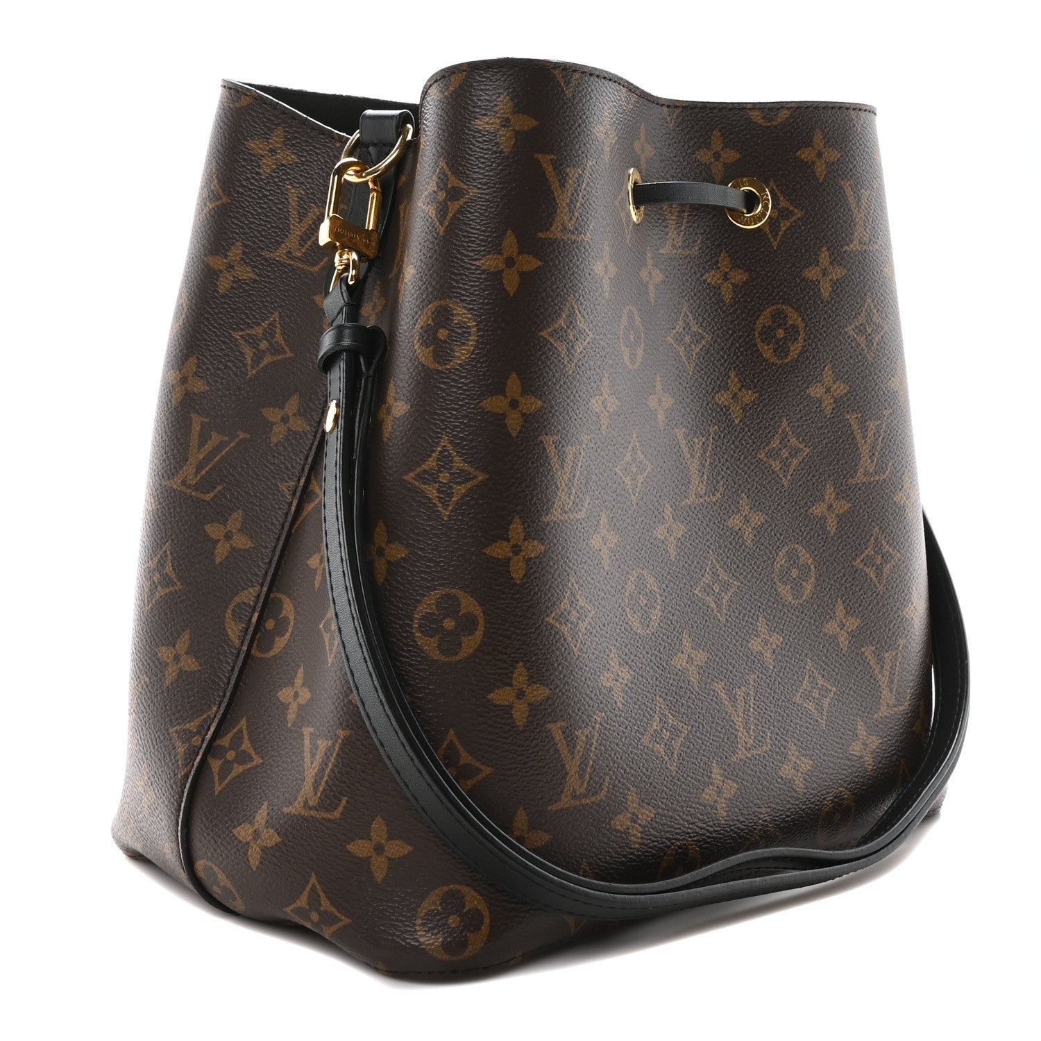 Louis Vuitton Monogram Neonoe MM Black 3 of 9