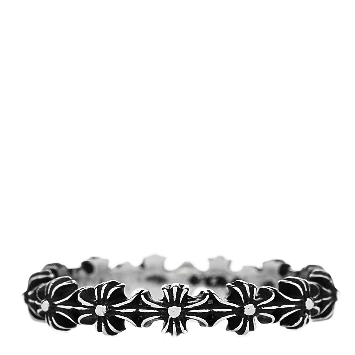 Sterling Silver Tiny Cross Ring 57 8