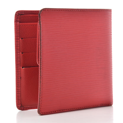 Louis Vuitton Epi Marco Wallet Castillan Red 3 of 6