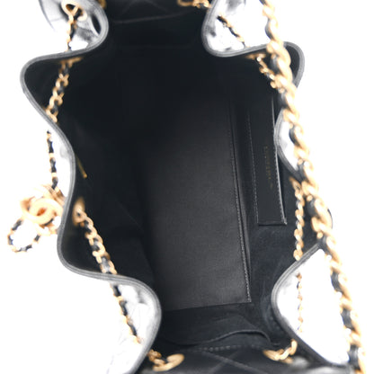 Chanel Caviar Quilted Small Chanel 25 Handbag Black 5 of 11