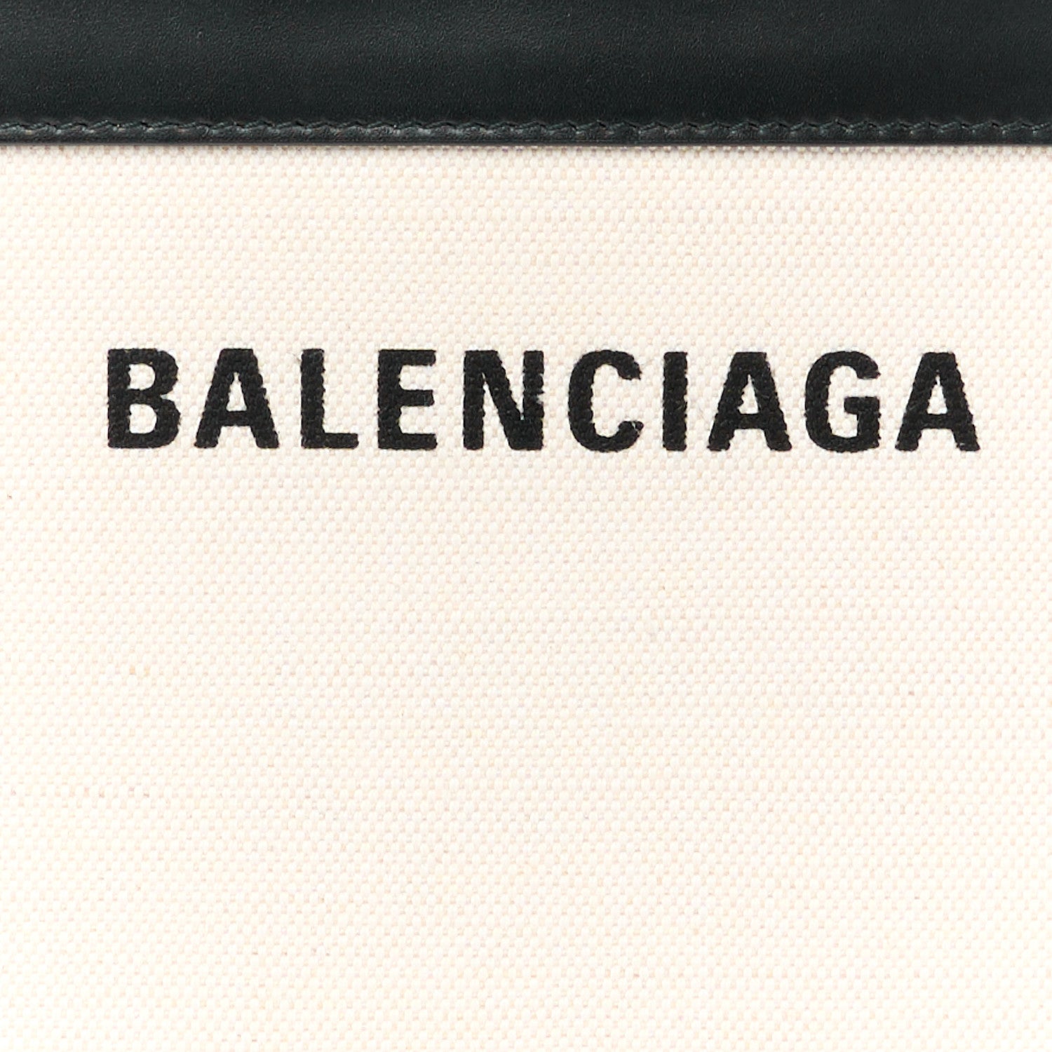 Balenciaga Cotton Canvas Pochette Crossbody Bag Black 9 of 11