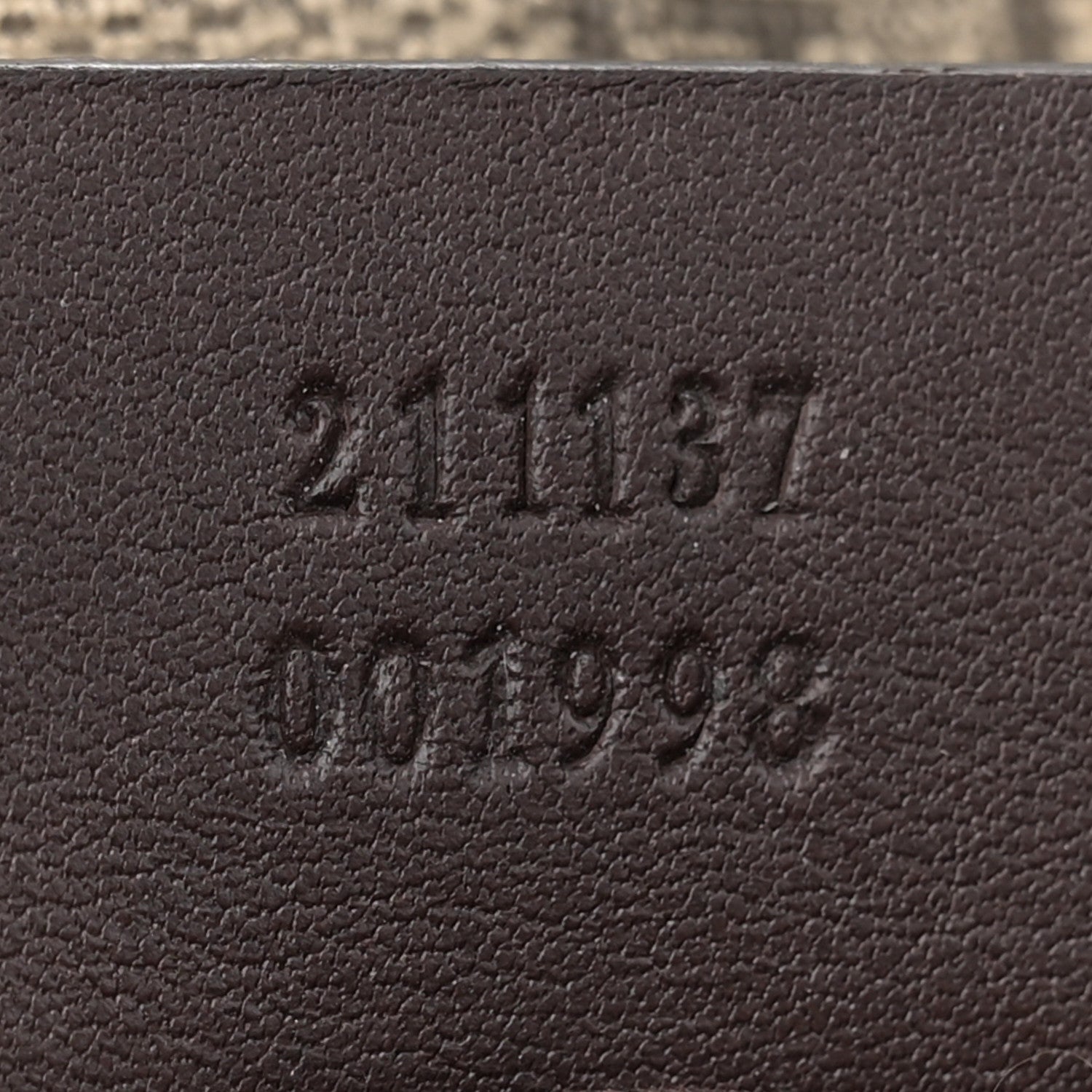 Gucci GG Supreme Monogram Medium Zippered Shopping Tote Dark Brown 7 of 18