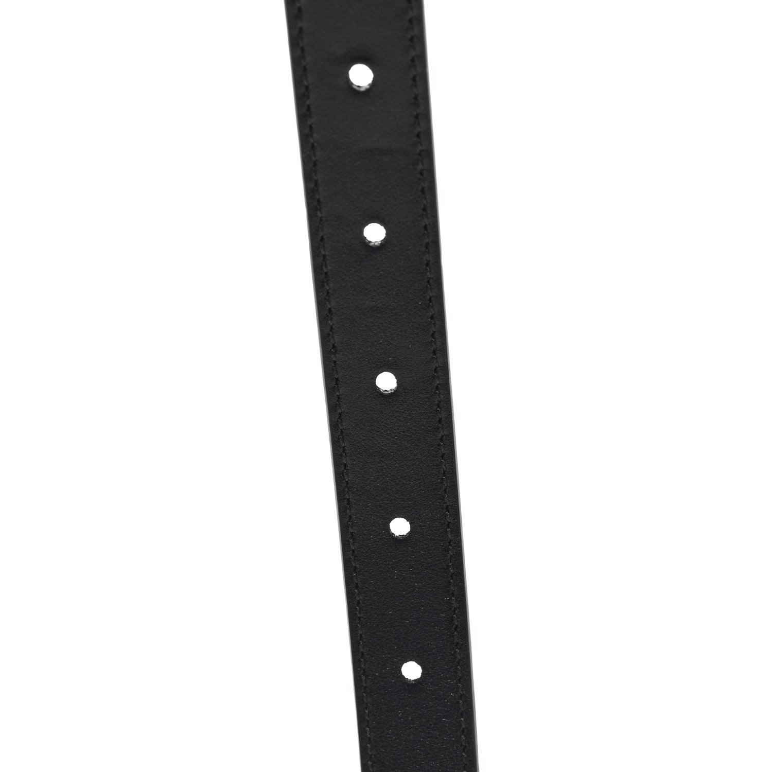 Gucci Calfskin GG Supreme Monogram Double G Reversible 20mm Belt 75 30 Beige Ebony Black 4 of 5