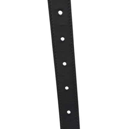 Gucci Calfskin GG Supreme Monogram Double G Reversible 20mm Belt 75 30 Beige Ebony Black 4 of 5
