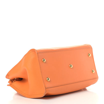 Saint Laurent Calfskin Small Classic Y Cabas Mandarine 4 of 15