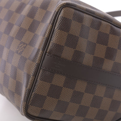 Louis Vuitton Damier Ebene Speedy Bandouliere 25 6 of 10
