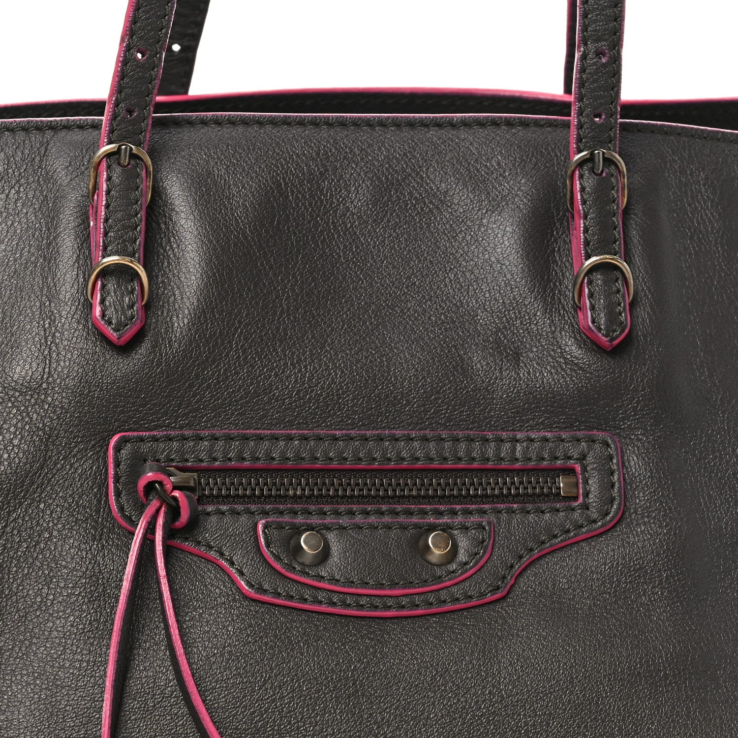 Balenciaga Veau Papier A4 Tote Grey Pink 9 of 11