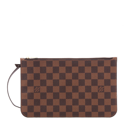 Louis Vuitton Damier Ebene Neverfull MM GM Pochette 1 of 8