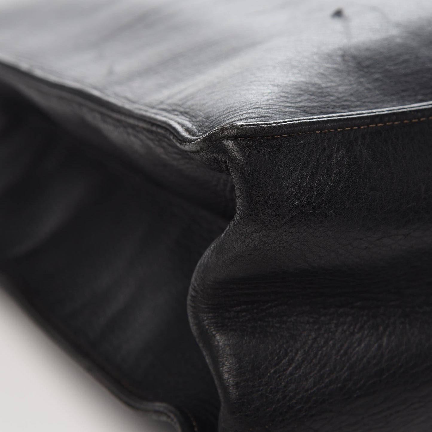 Calfskin CC Tote Black