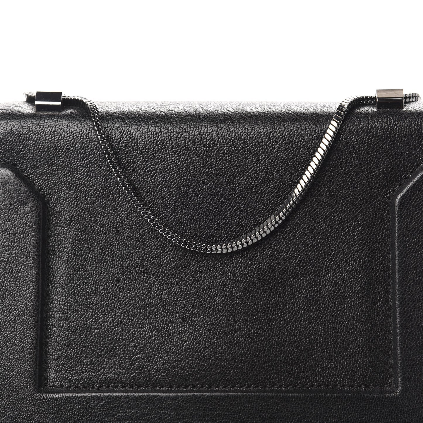3.1 Goatskin Mini Soleil Flap Bag Black